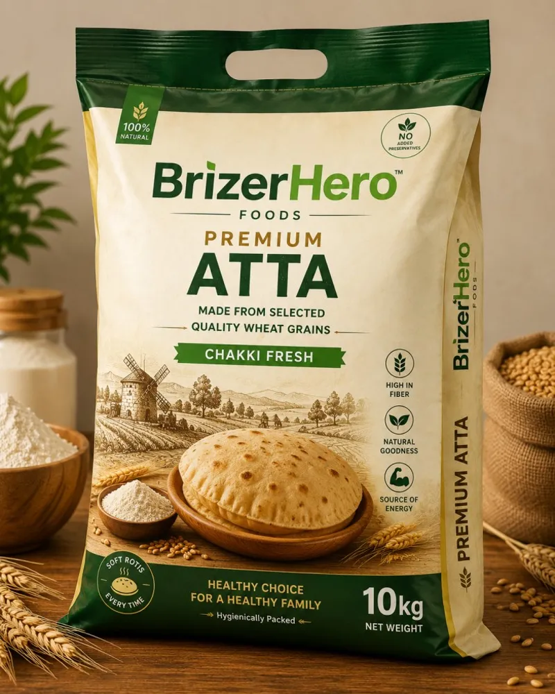 BrizerHero Premium Atta 10Kg